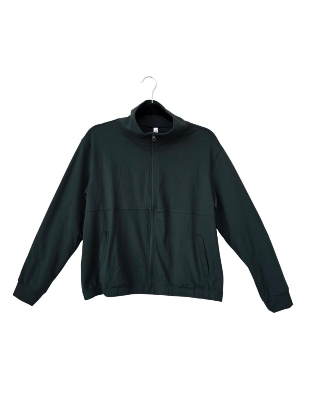 Women's ebb & flow Green Zip Up Jacket w. Pockets Size Large